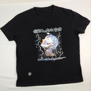 Women's sz Large Machine Robot Woman Shein shirt - EUC